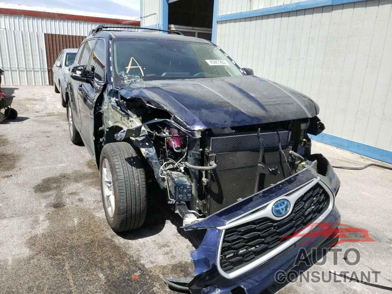 TOYOTA HIGHLANDER 2021 - 5TDBBRCH5MS517712