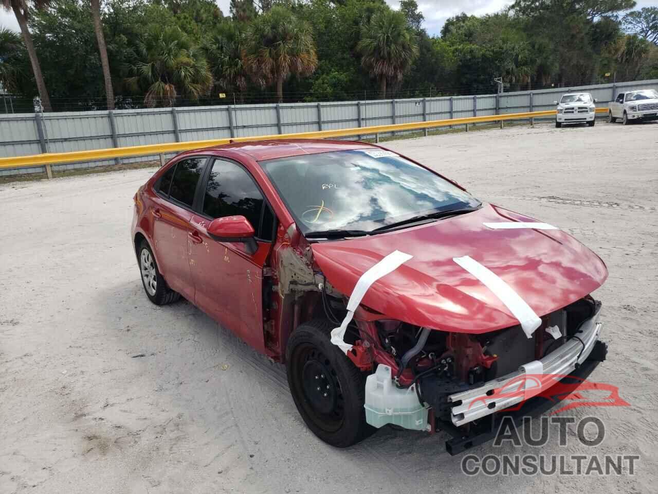 TOYOTA COROLLA 2020 - 5YFEPRAE6LP044496