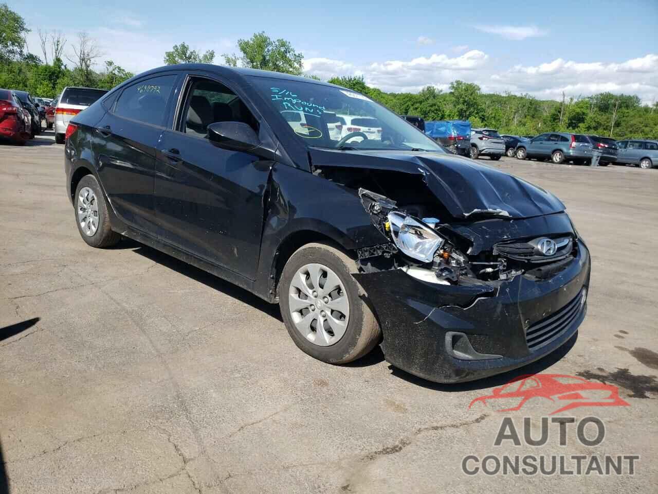 HYUNDAI ACCENT 2017 - KMHCT4AE7HU375132