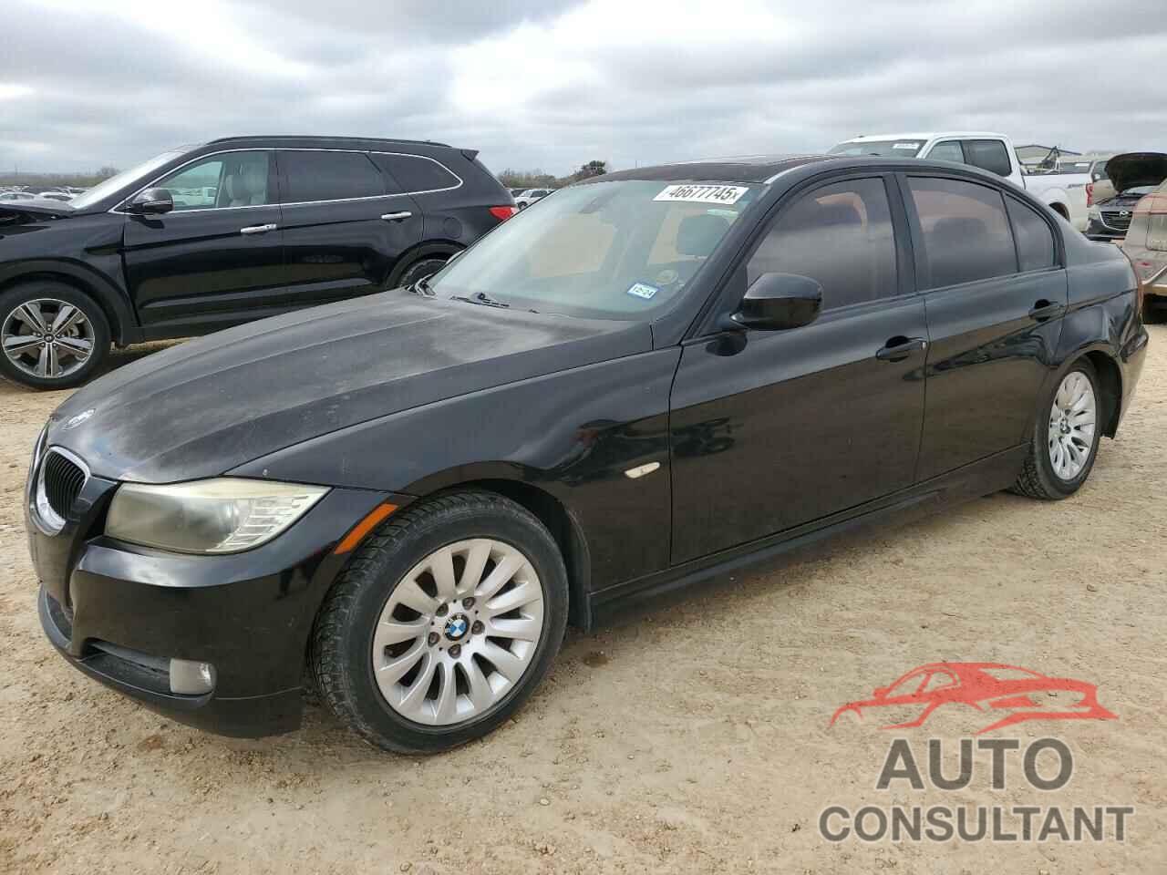 BMW 3 SERIES 2009 - WBAPH77519NM29940