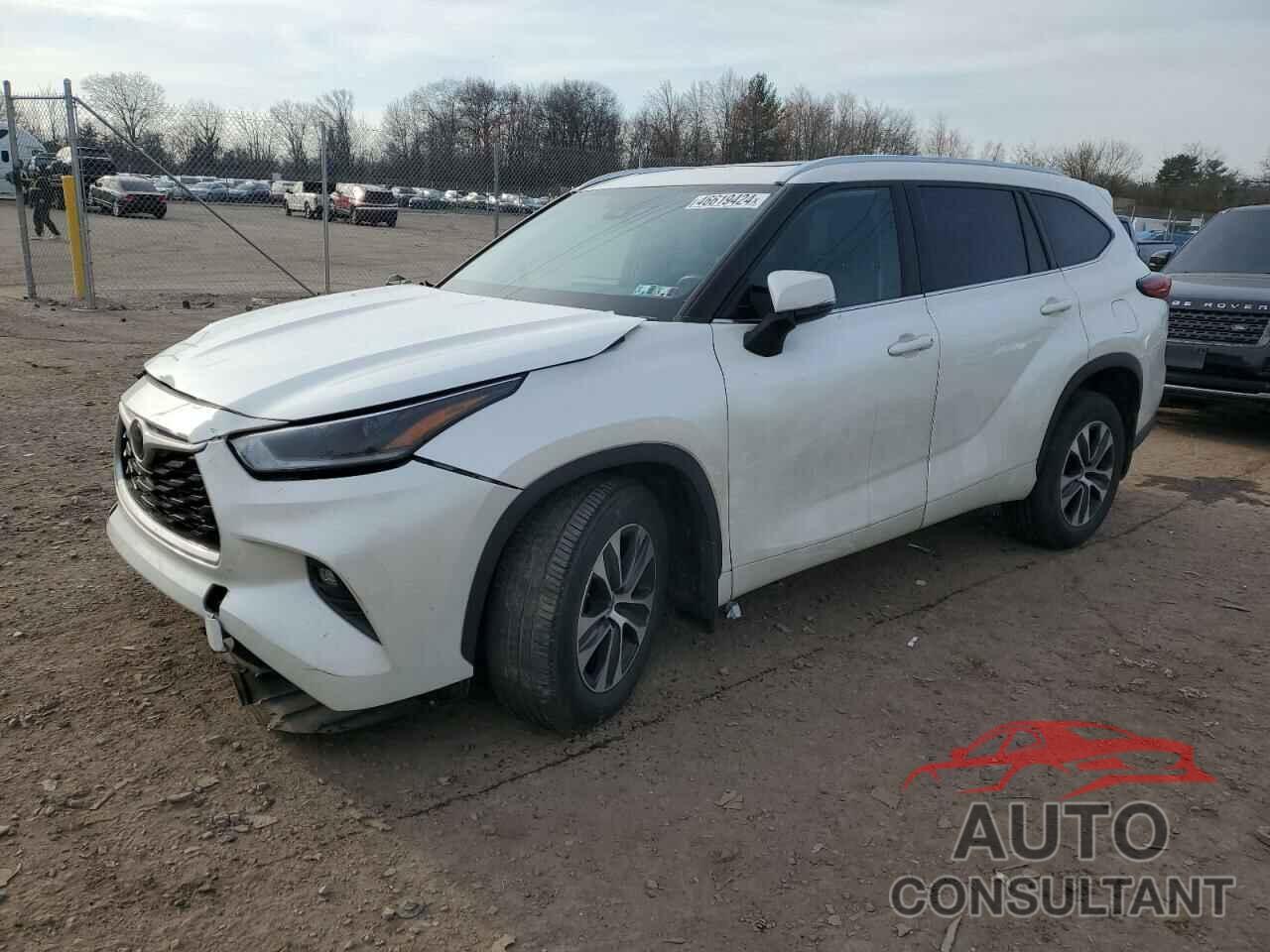 TOYOTA HIGHLANDER 2021 - 5TDHZRBH2MS109062