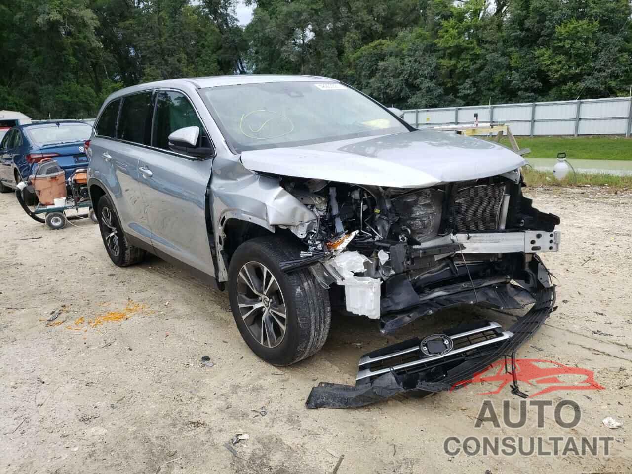TOYOTA HIGHLANDER 2019 - 5TDZARFH5KS061236