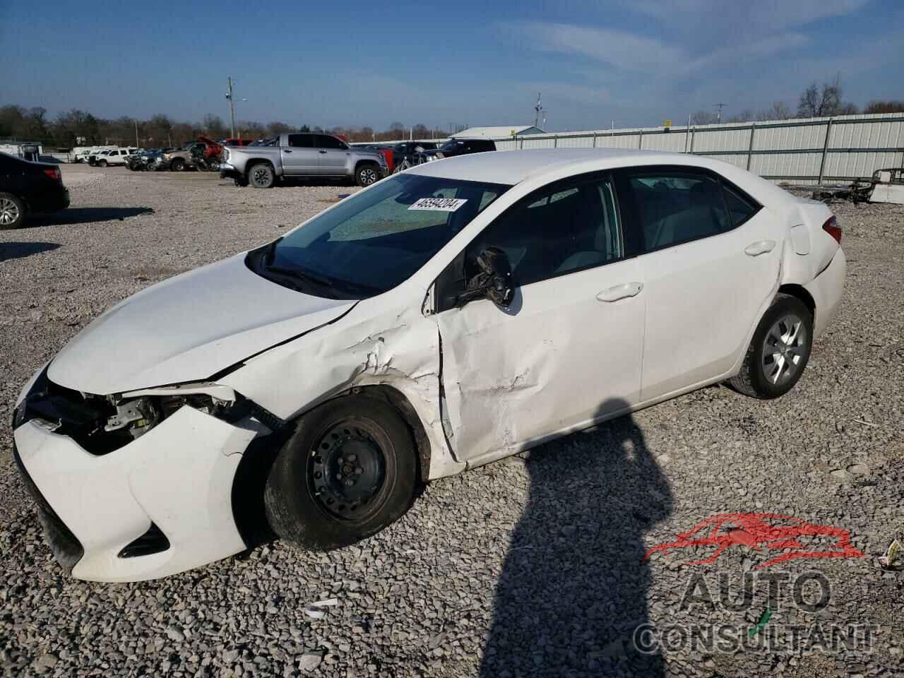 TOYOTA COROLLA 2017 - 2T1BURHE9HC774752