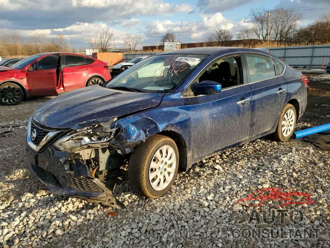NISSAN SENTRA 2019 - 3N1AB7AP8KY445343