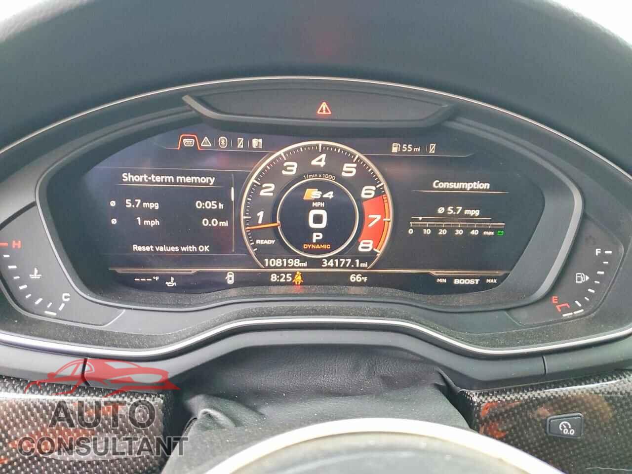 AUDI S4/RS4 2018 - WAUC4AF40JA233905