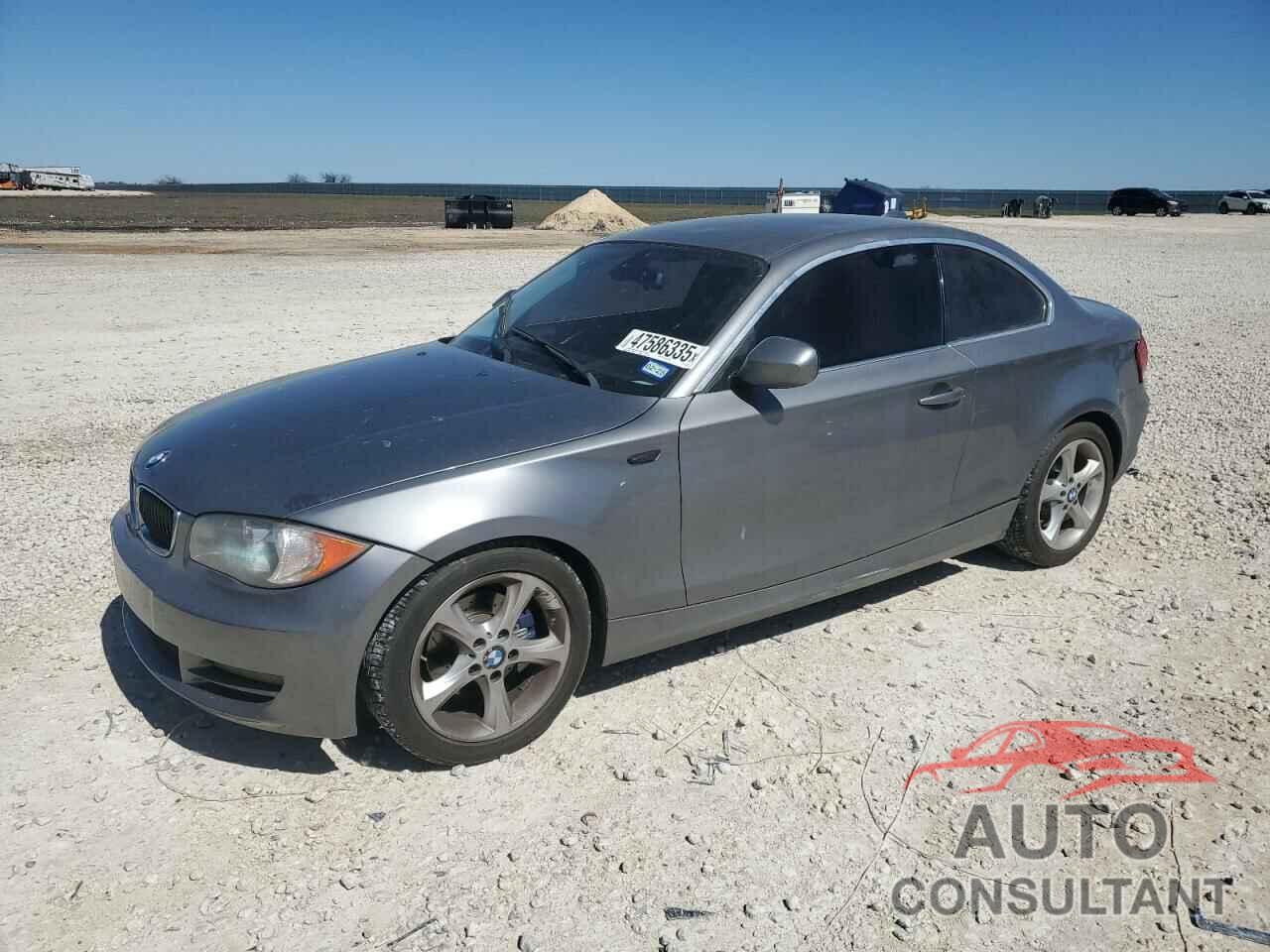 BMW 1 SERIES 2011 - WBAUP7C53BVK78925