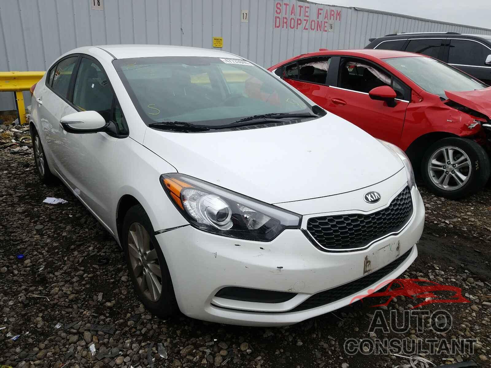 KIA FORTE 2016 - KNAFX4A65G5581389