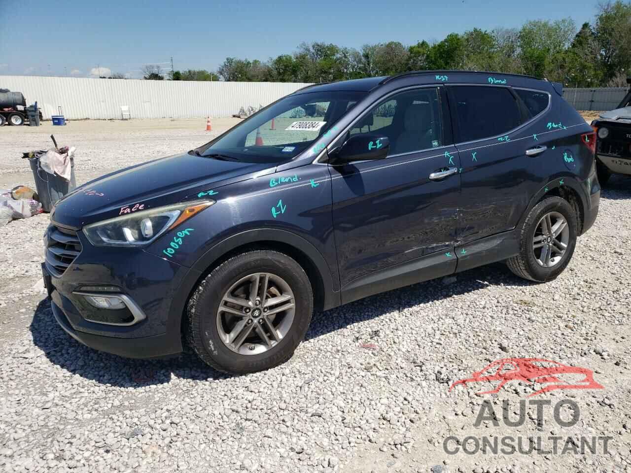 HYUNDAI SANTA FE 2017 - 5XYZU3LB6HG412293