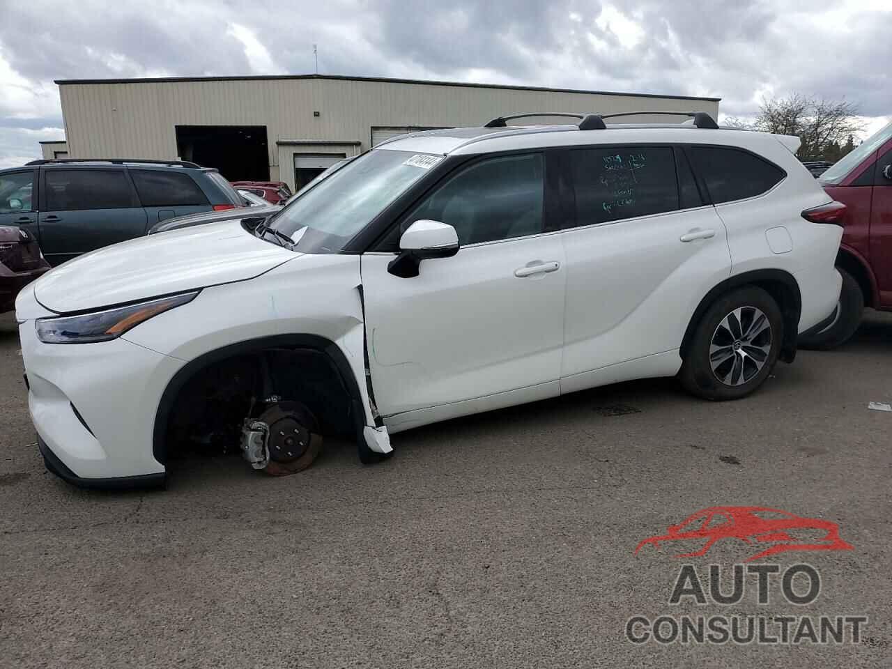 TOYOTA HIGHLANDER 2021 - 5TDGZRBH8MS530750