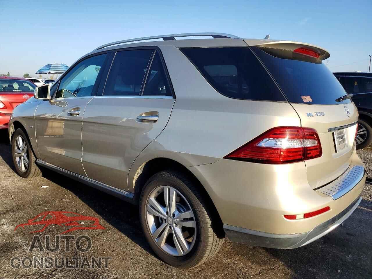 MERCEDES-BENZ M-CLASS 2012 - 4JGDA2EBXCA073472