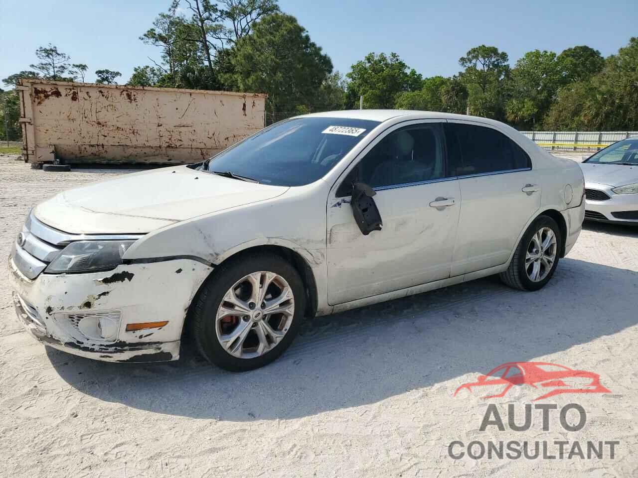 FORD FUSION 2012 - 3FAHP0HA9CR419521