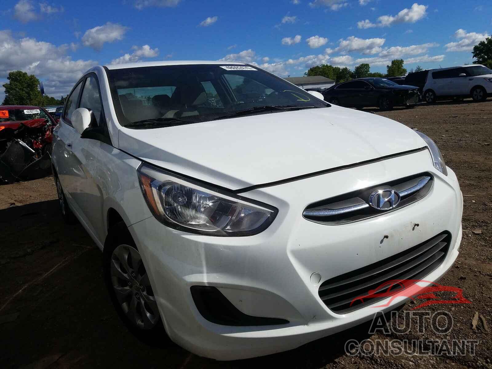 HYUNDAI ACCENT 2017 - KMHCT4AE1HU251972