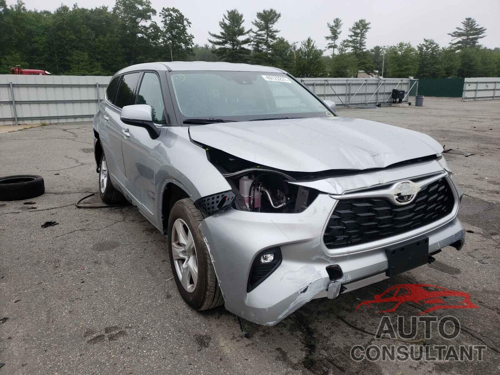 TOYOTA HIGHLANDER 2021 - 5TDBZRBH8MS110321
