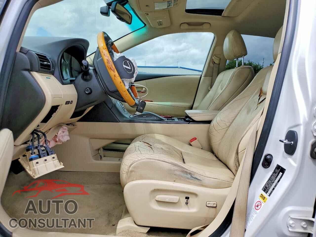 LEXUS RX350 2012 - 2T2BK1BAXCC120909