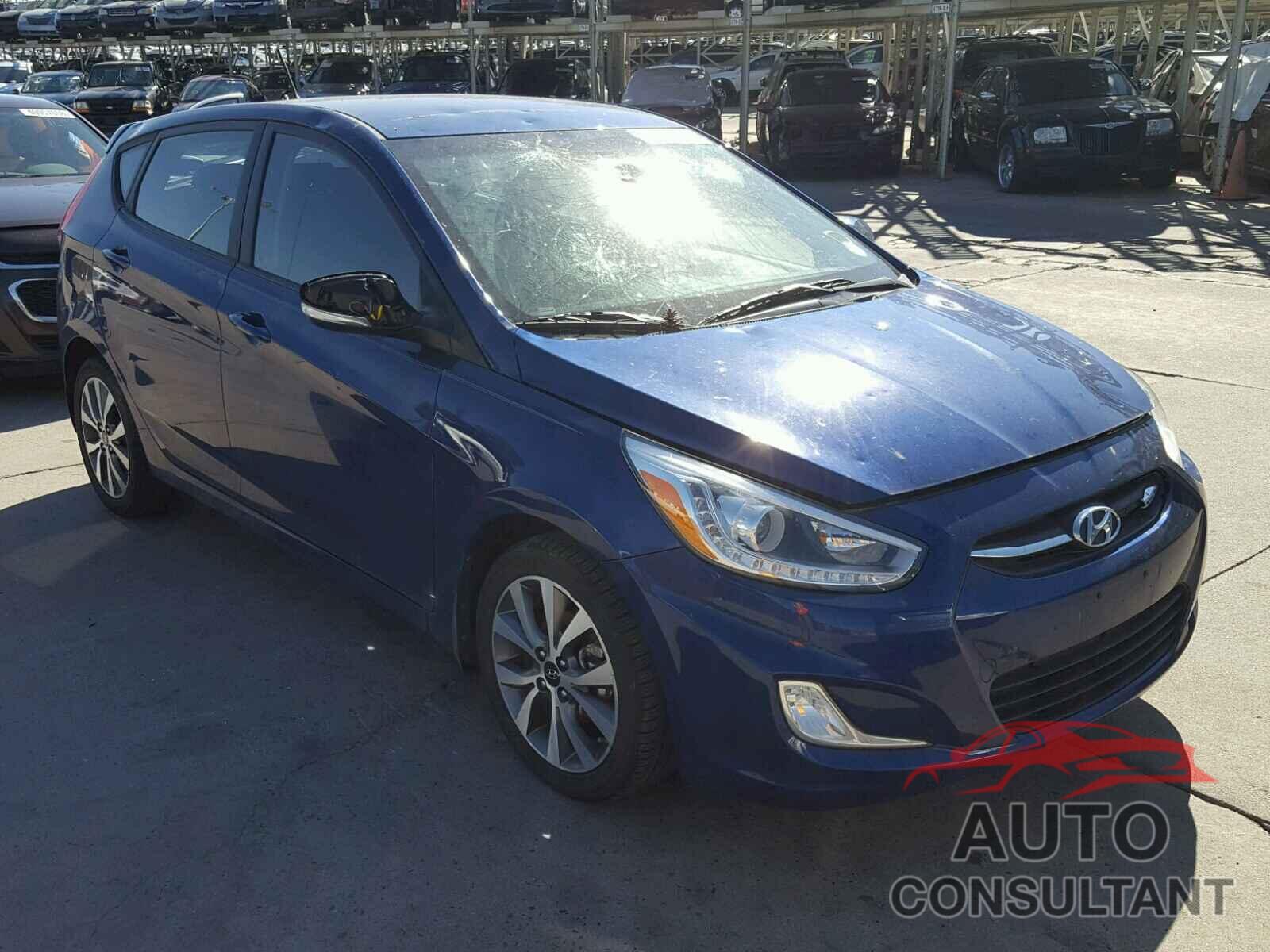 HYUNDAI ACCENT 2016 - KMHCU5AE5GU265438