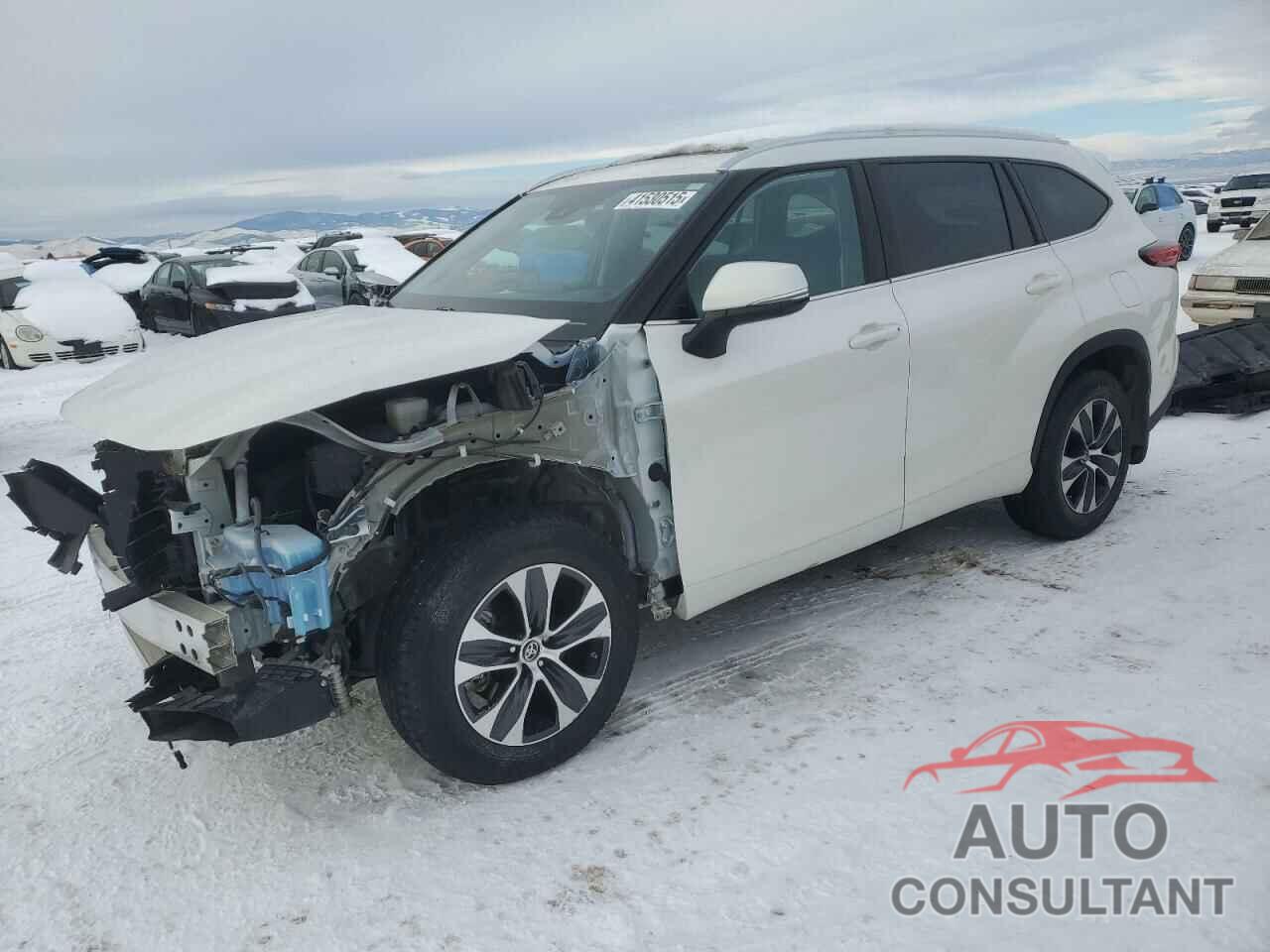 TOYOTA HIGHLANDER 2021 - 5TDHZRBH8MS549934