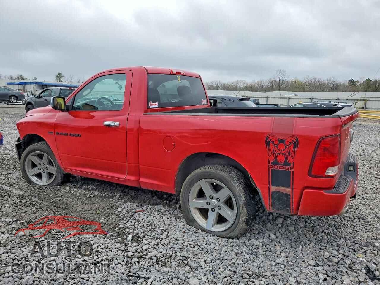 DODGE RAM 1500 2012 - 3C6JD6AT2CG278006
