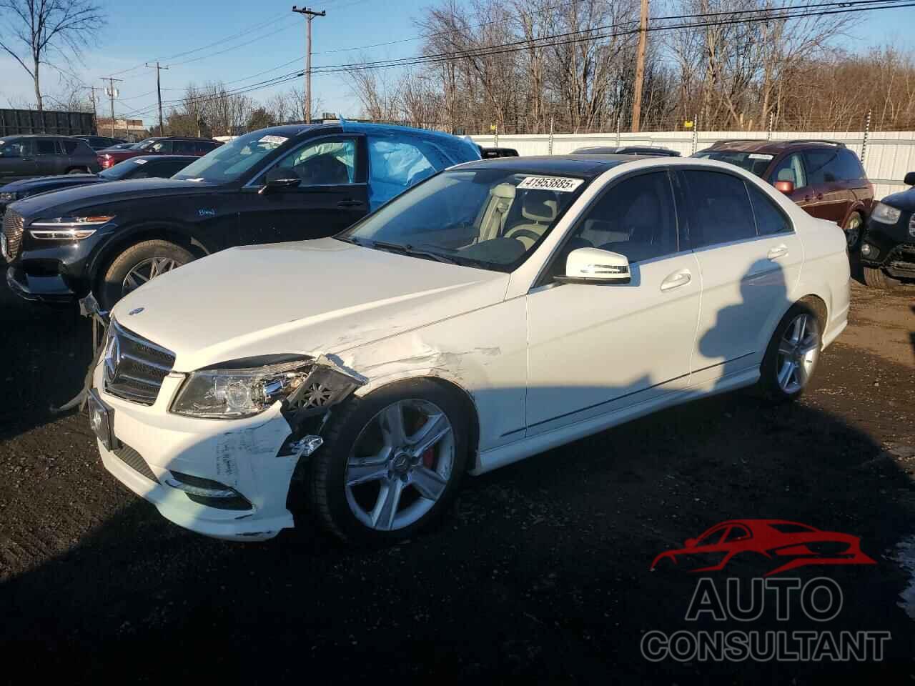 MERCEDES-BENZ C-CLASS 2011 - WDDGF8BB9BR174096