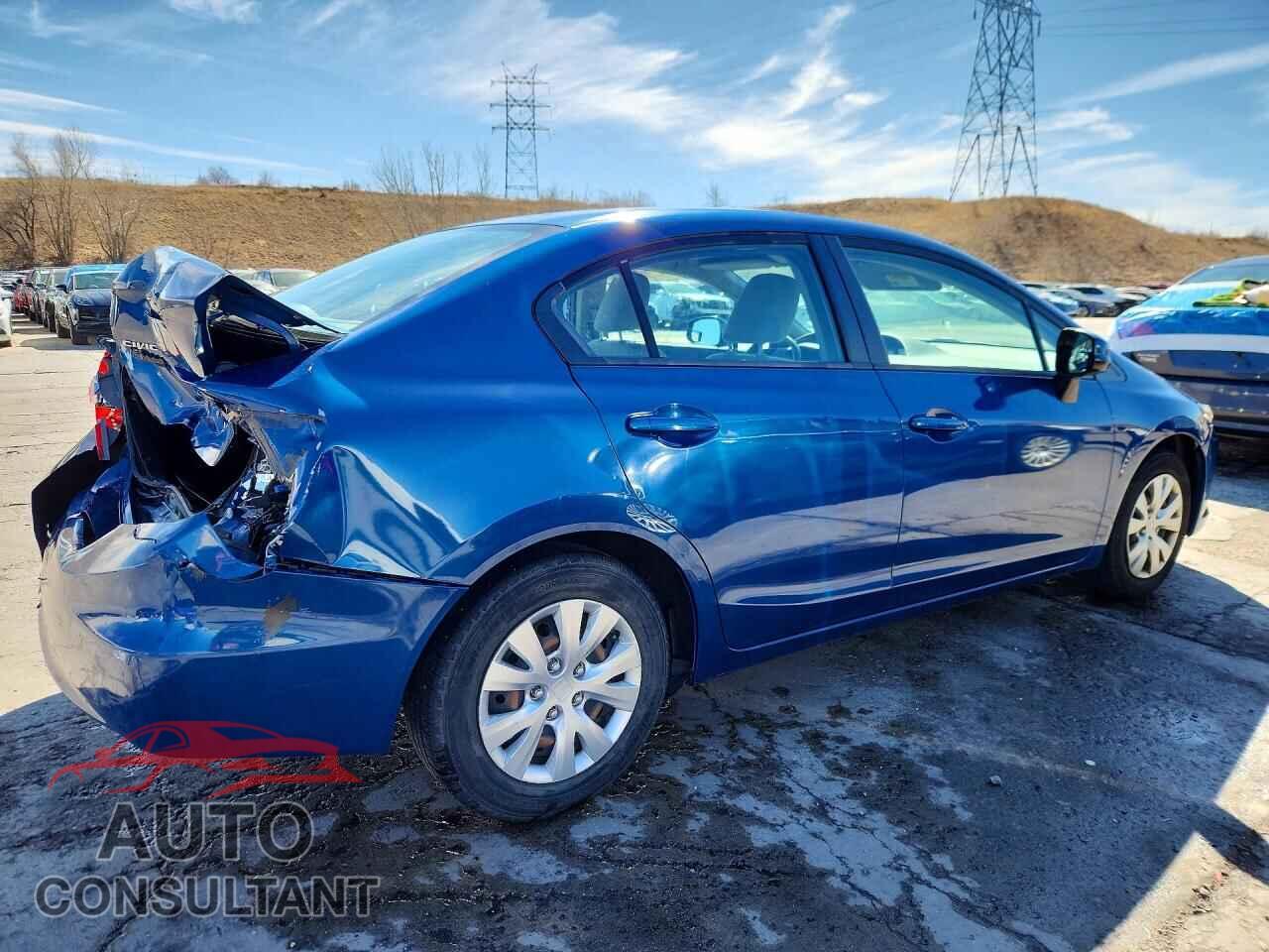 HONDA CIVIC 2012 - 2HGFB2F57CH579346