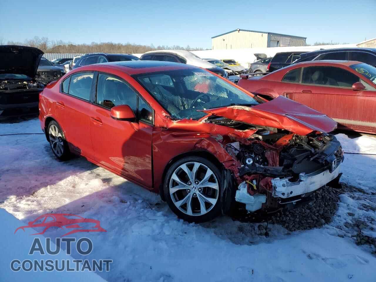 HONDA CIVIC 2012 - 2HGFB6E52CH700356