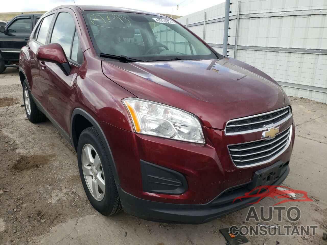 CHEVROLET TRAX 2016 - 3GNCJNSB5GL266981