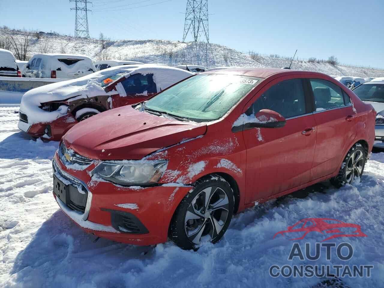 CHEVROLET SONIC 2017 - 1G1JF5SB8H4120902