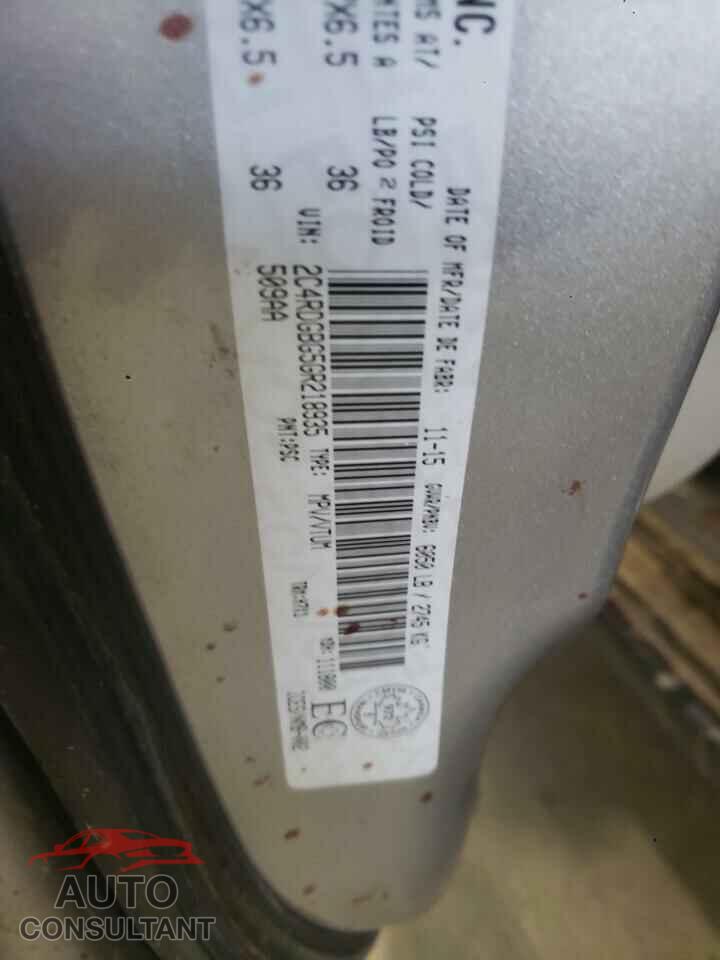 DODGE CARAVAN 2016 - 2C4RDGBG5GR218935