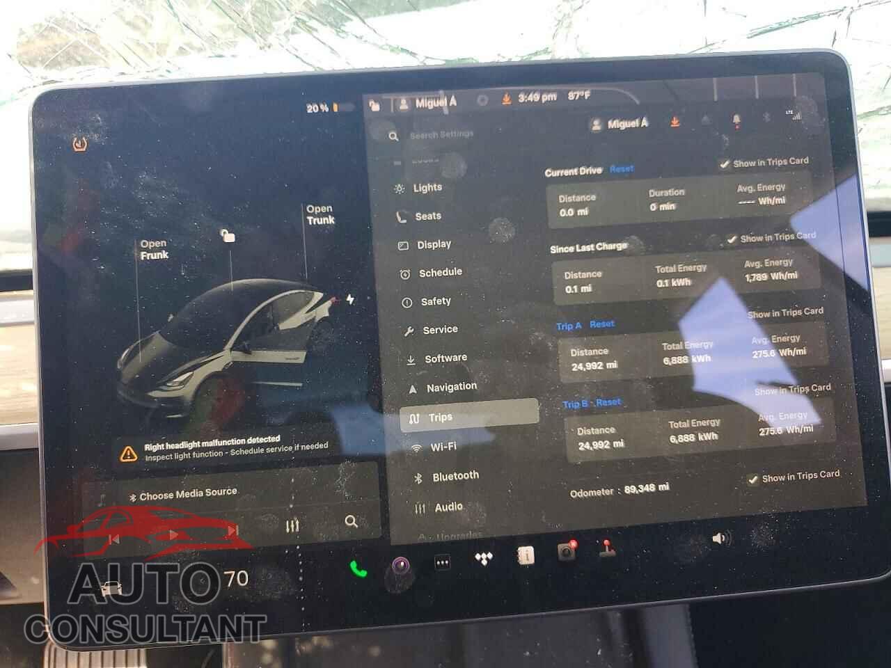TESLA MODEL 3 2021 - 5YJ3E1EB2MF979686