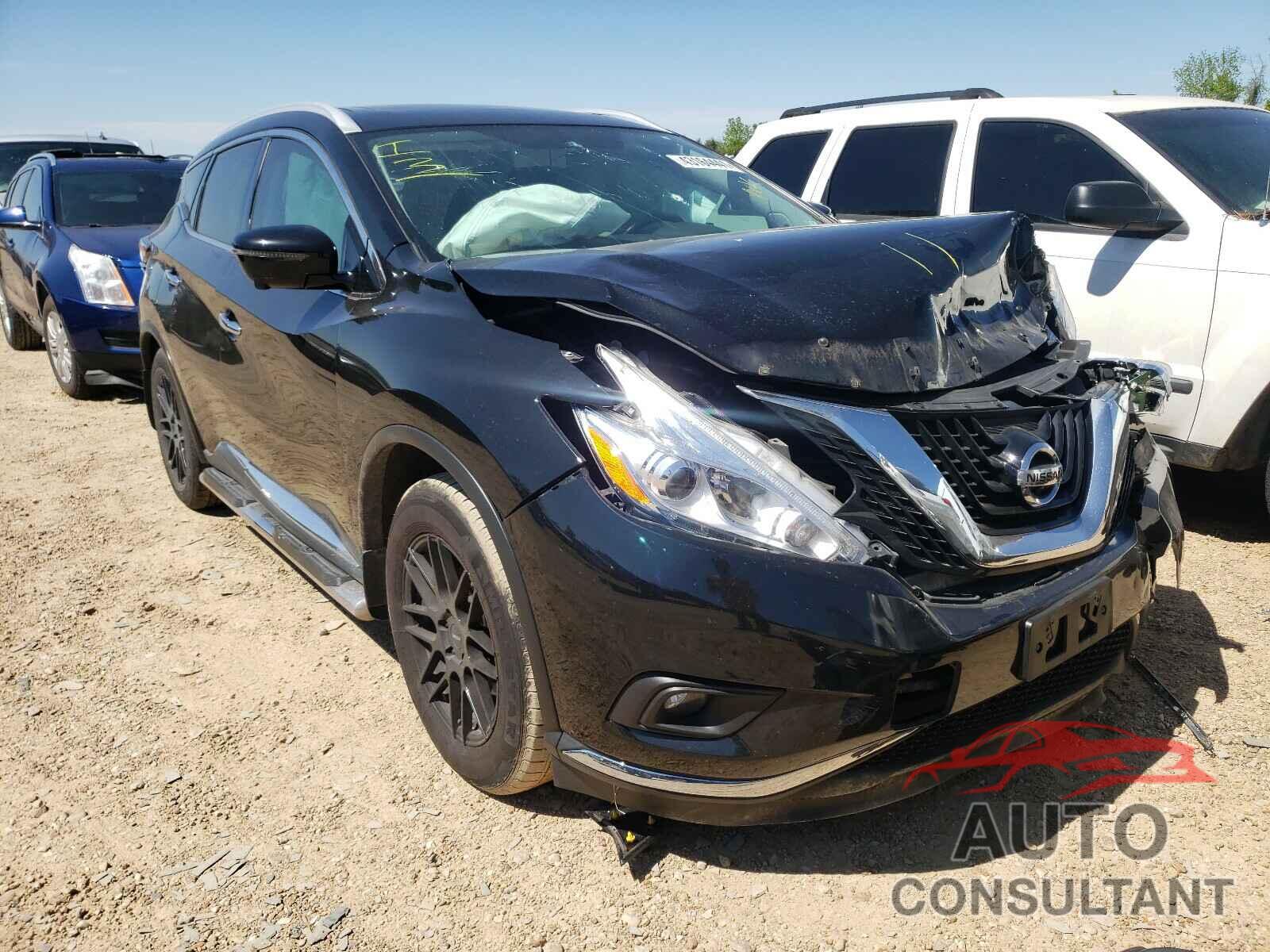 NISSAN MURANO 2016 - 5N1AZ2MH4GN138283