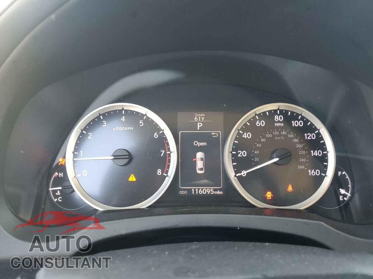 LEXUS IS 2015 - JTHBF1D25F5078292