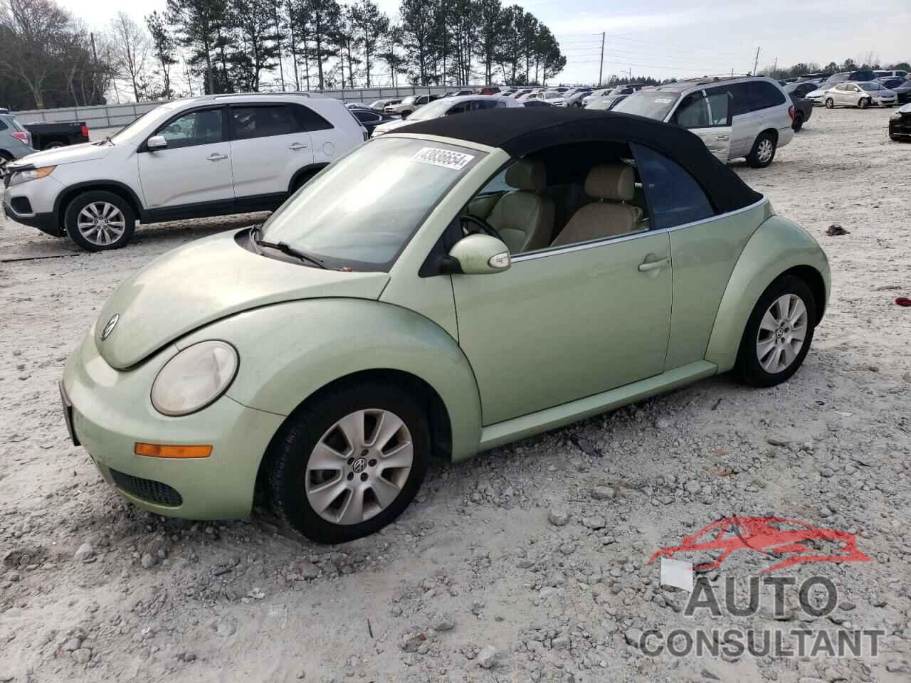 VOLKSWAGEN BEETLE 2009 - 3VWRF31Y39M406454