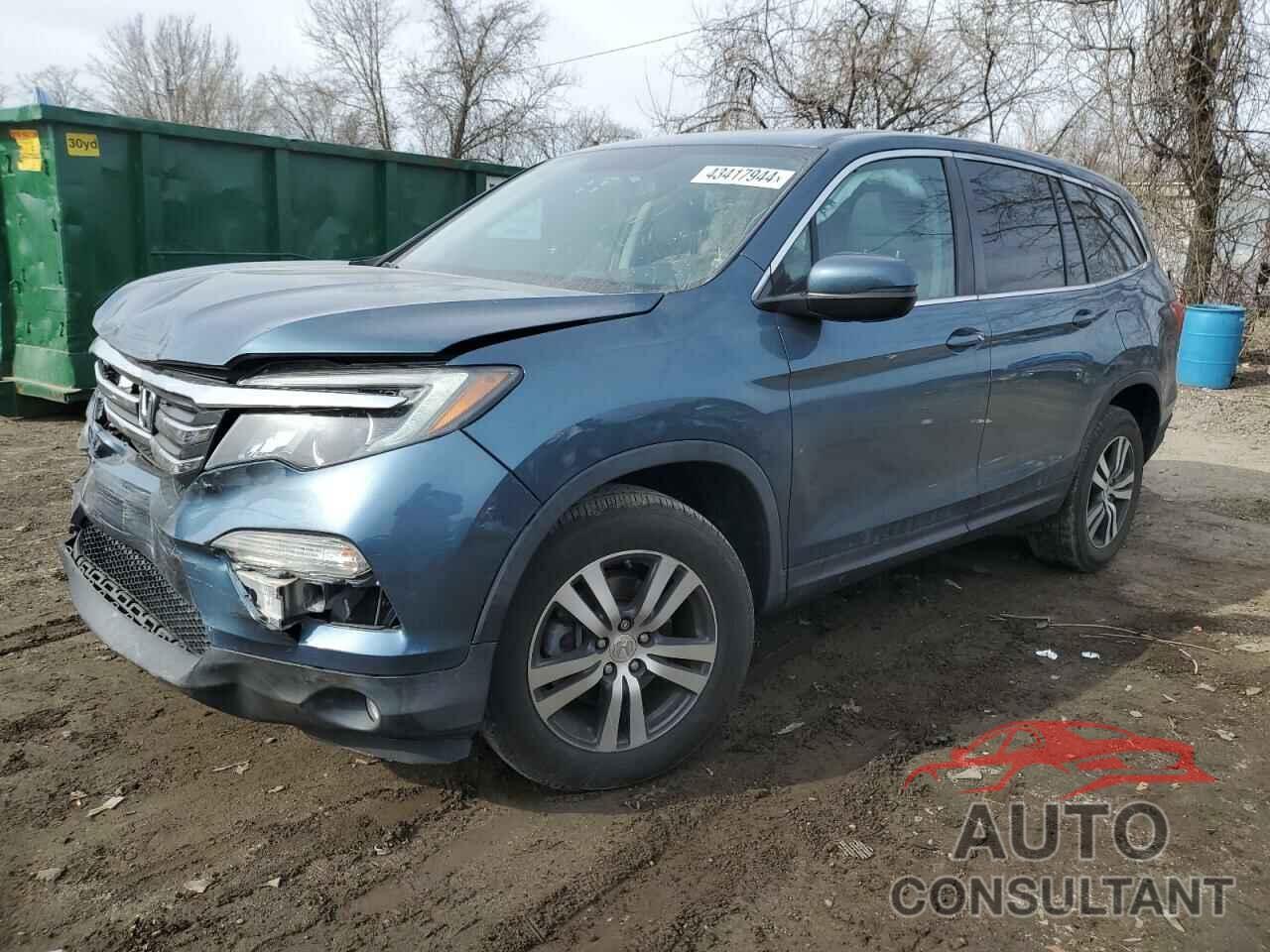 HONDA PILOT 2016 - 5FNYF6H70GB091241