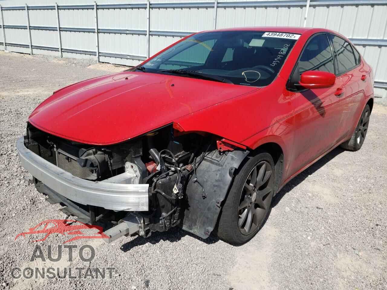 DODGE DART 2016 - 1C3CDFAA7GD755729
