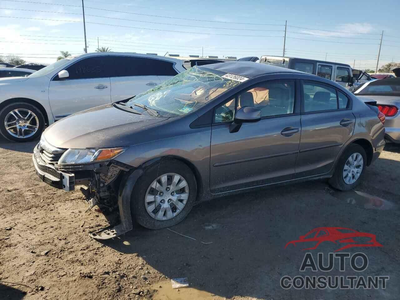HONDA CIVIC 2012 - JHMFB2F53CS003291
