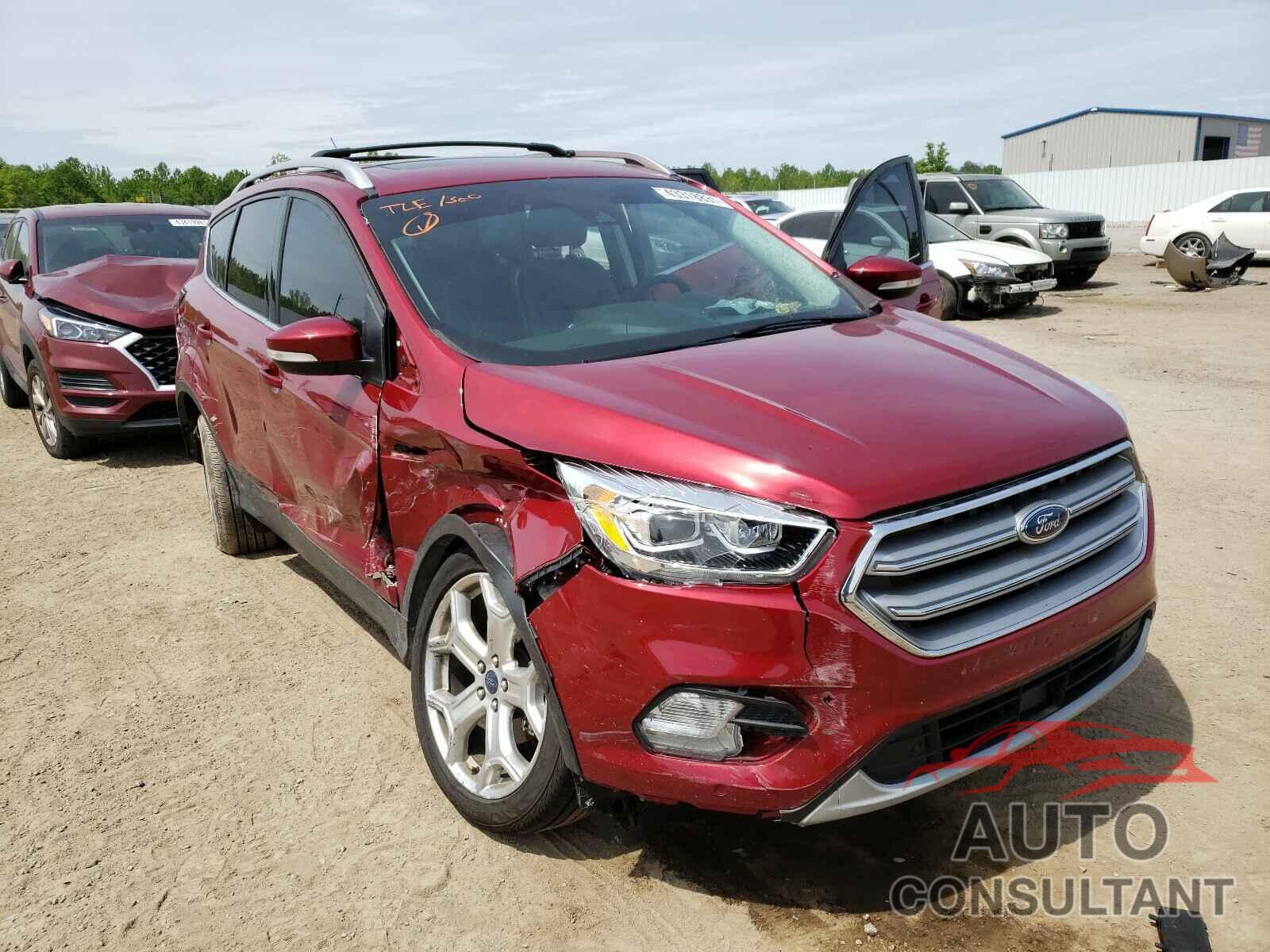 FORD ESCAPE 2017 - 1FMCU0JD8HUE14291