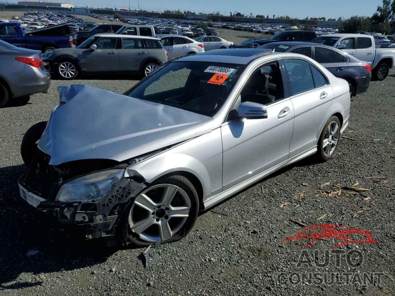 MERCEDES-BENZ C-CLASS 2010 - WDDGF8BB9AF367350