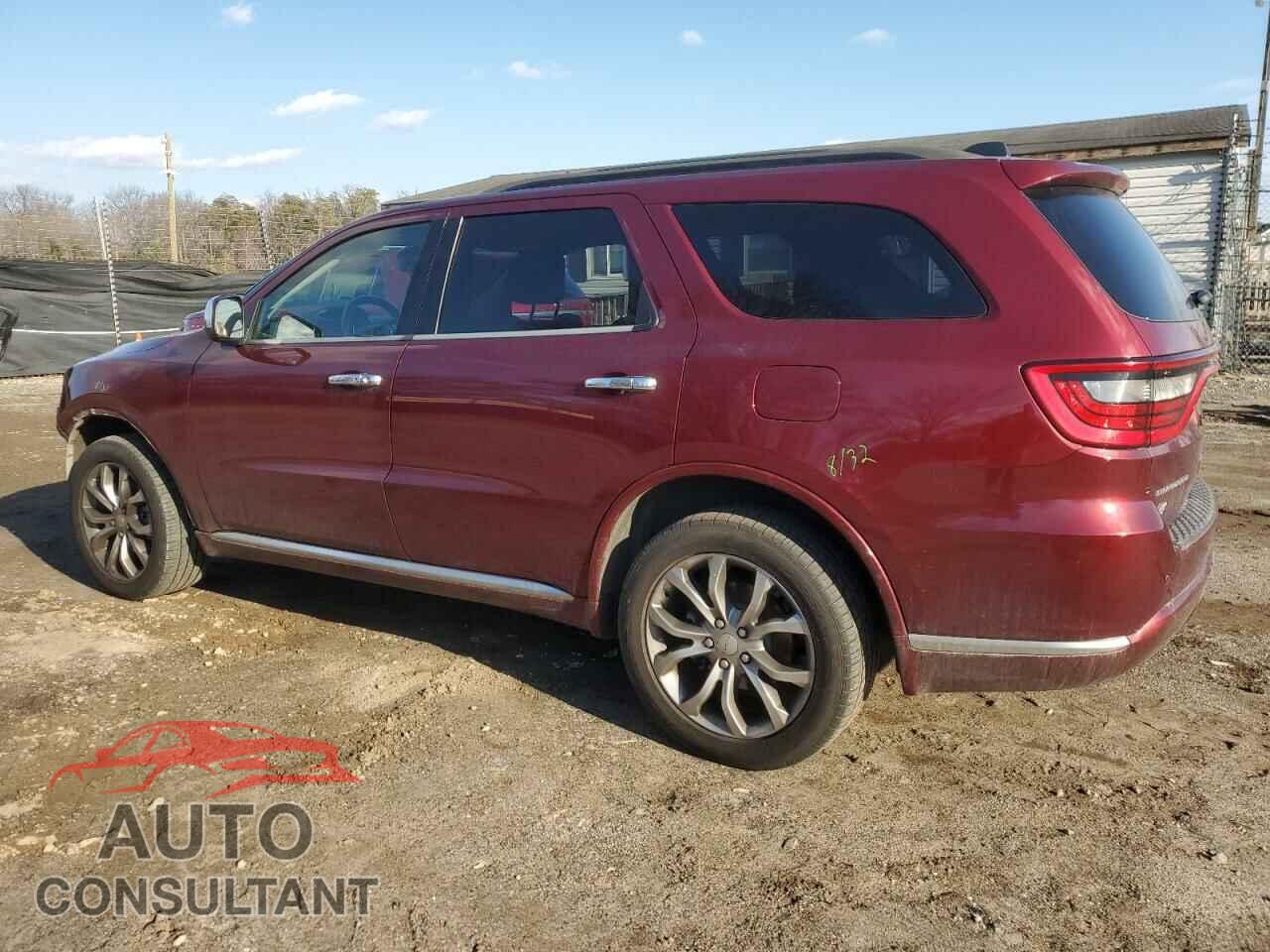 DODGE DURANGO 2018 - 1C4RDJAG9JC445382