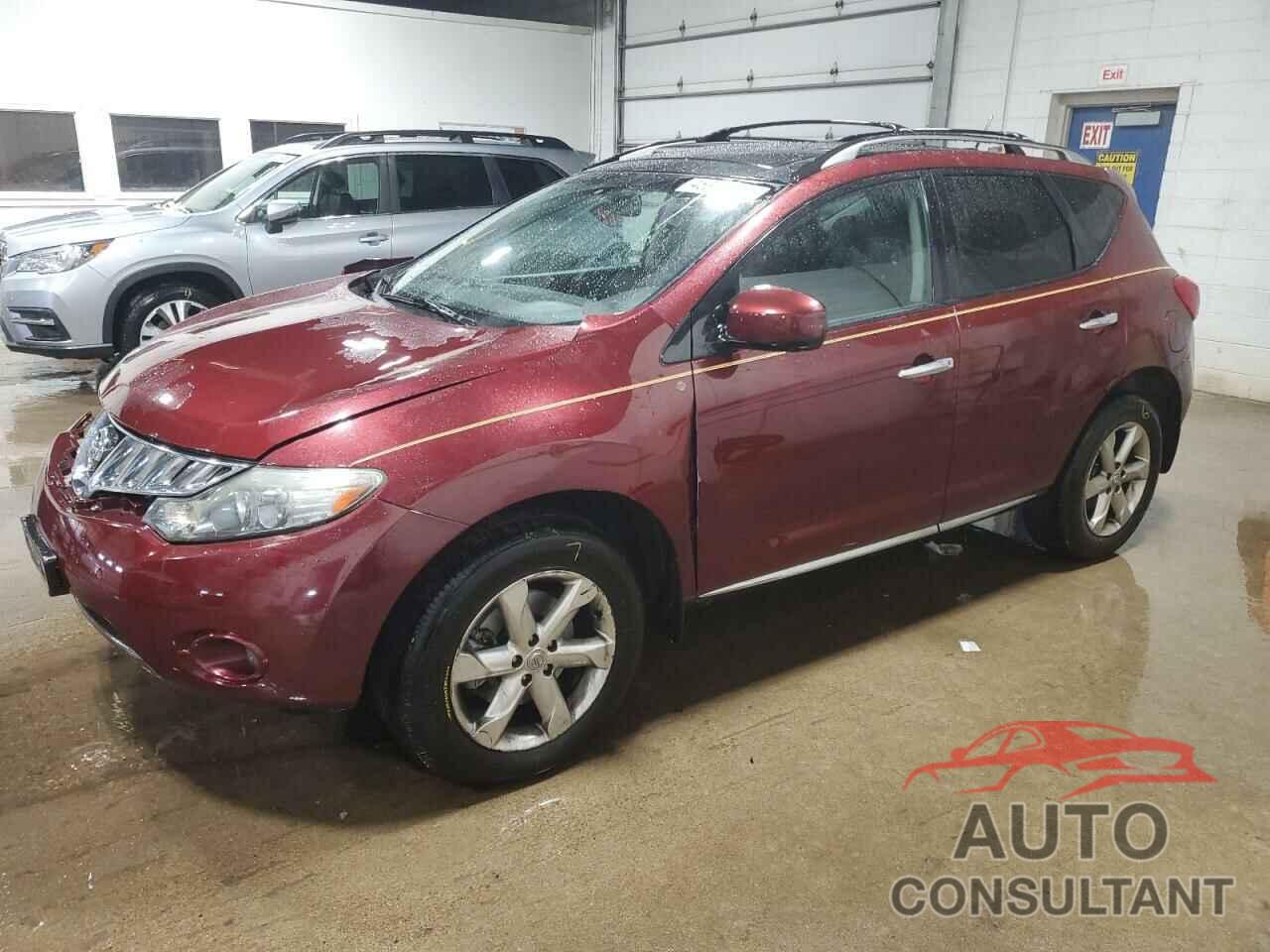 NISSAN MURANO 2010 - JN8AZ1MW8AW128455