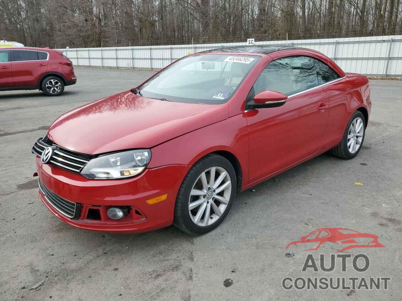 VOLKSWAGEN EOS 2012 - WVWBW7AH0CV006487