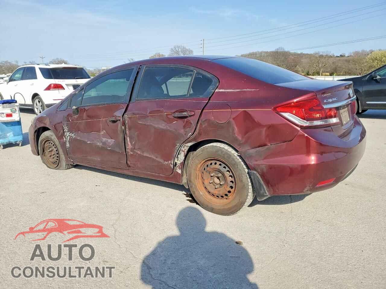 HONDA CIVIC 2013 - 19XFB2F55DE040672
