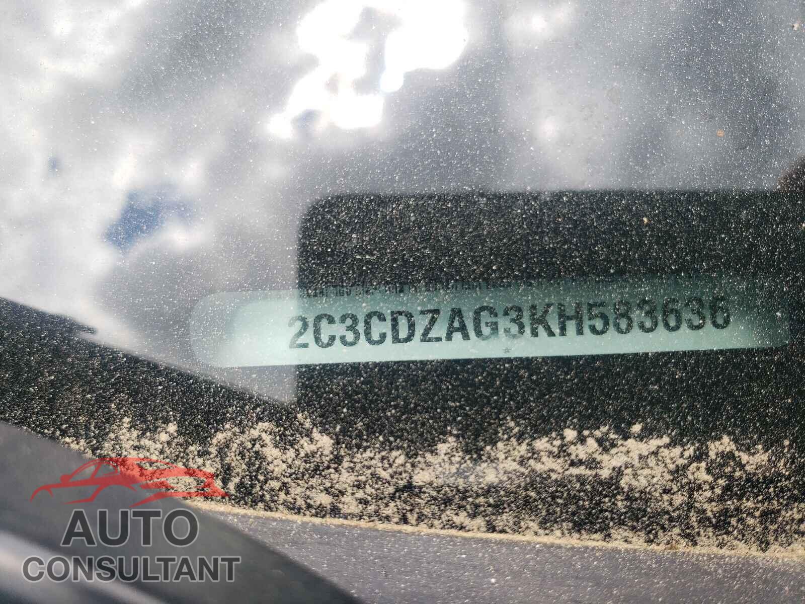 DODGE CHALLENGER 2019 - 2C3CDZAG3KH583636