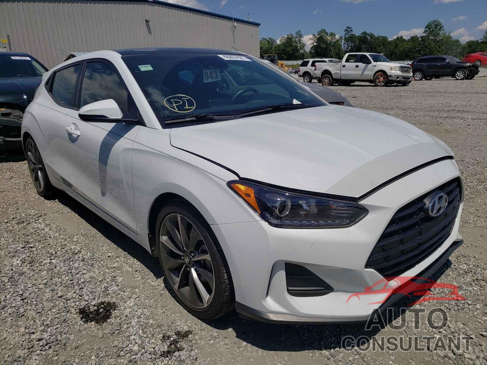 HYUNDAI VELOSTER 2019 - KMHTG6AF3KU009507