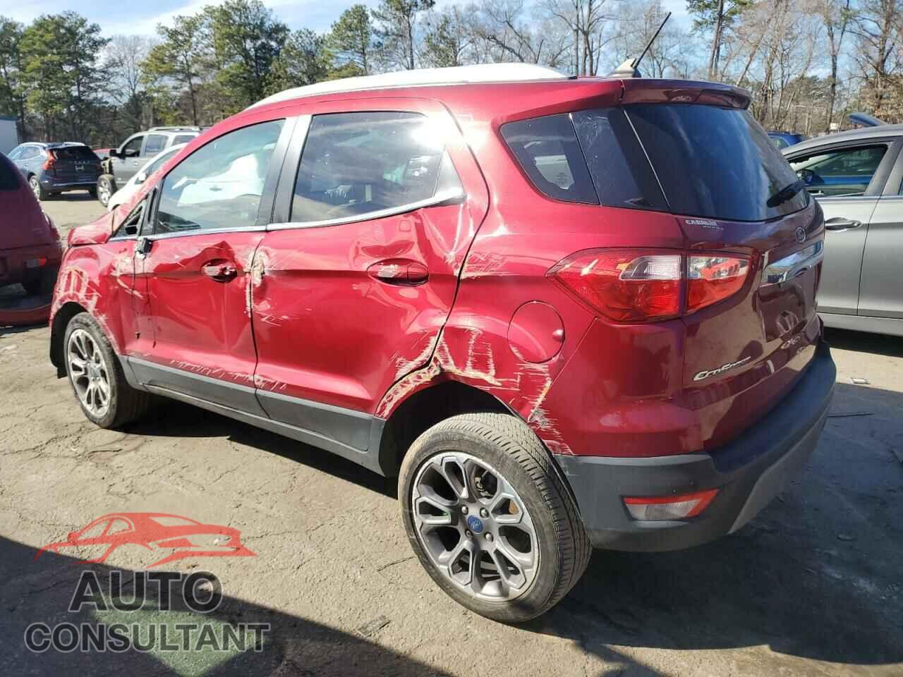 FORD ECOSPORT 2019 - MAJ6S3KL1KC291709