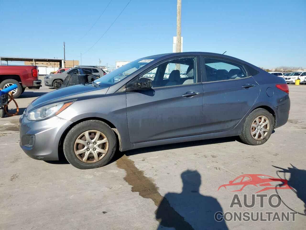 HYUNDAI ACCENT 2012 - KMHCT4AEXCU168307