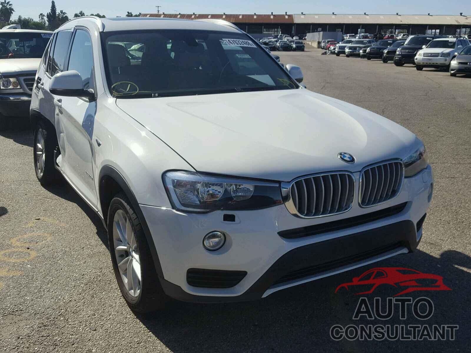 BMW X3 2016 - 5UXWX9C57G0D89118