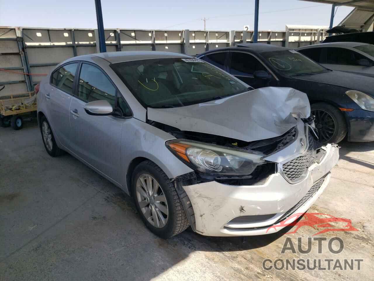 KIA FORTE 2016 - KNAFX4A65G5462600