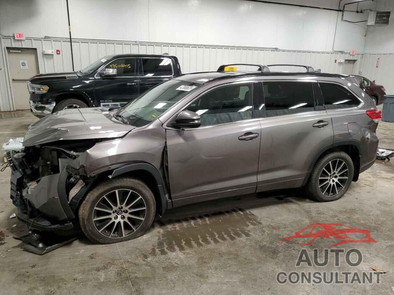 TOYOTA HIGHLANDER 2017 - 5TDJZRFH7HS463340