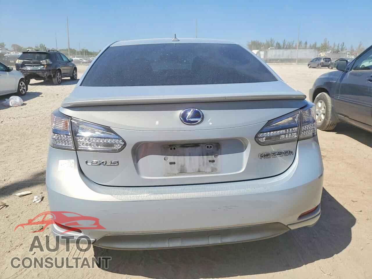 LEXUS HS 2010 - JTHBB1BA0A2012619