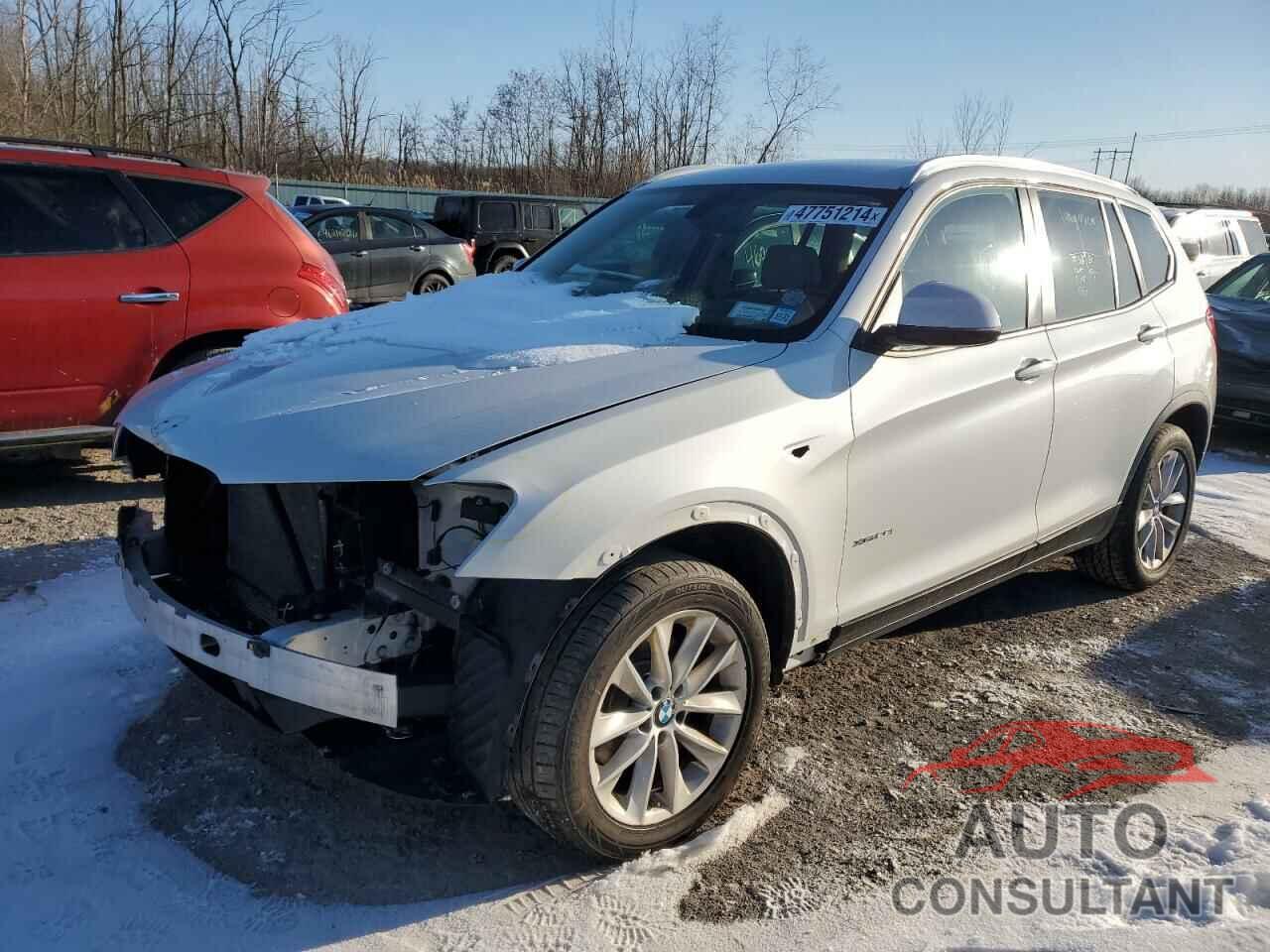 BMW X3 2016 - 5UXWX9C5XG0D67579