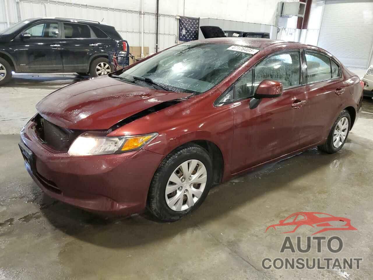HONDA CIVIC 2012 - 2HGFB2F5XCH574884